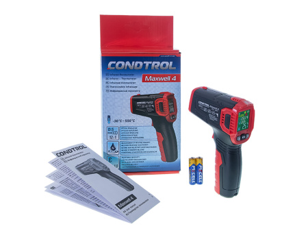 Пирометр -50°С...+800°С, CONDTROL Maxwell-4 3-16-044