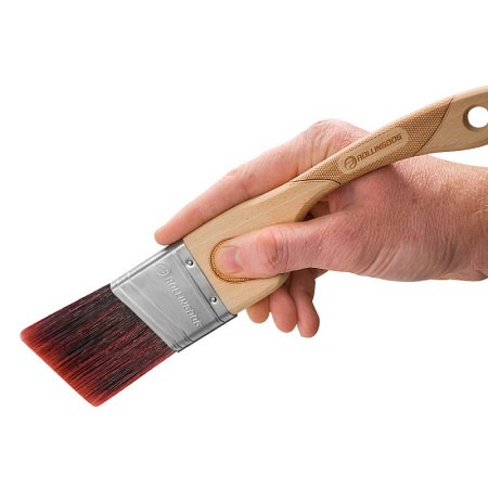 Плоская кисть Rollingdog DOBERMAN X1000 2,5”(63,5 мм) угловой срез, синтетика арт.10298