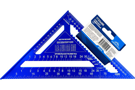 Угольник кровельный универсальный VertexTools profi 5 в 1, al анодированный, лазерная маркировка 300 3046-12