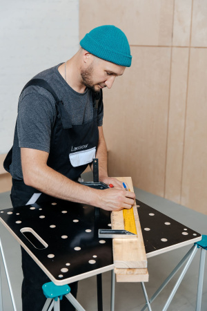 Подстолье складное ANT 120х120см со столешницами Lossew Q4 (комплект)