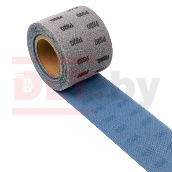 Шлифовальная сетка в рулоне DLT GrandFlex BLUE-NET ROLL, P320, 115мм*12м, (керамика), арт. 3644
