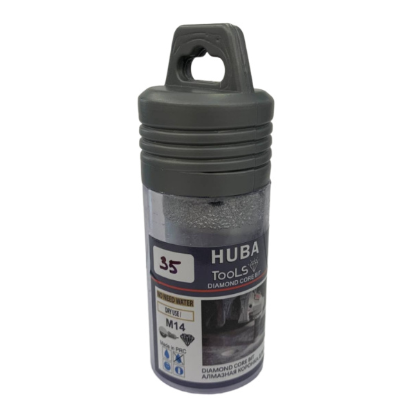 Коронка алмазная 35 мм для УШМ HUBA Tools арт. HTPro35