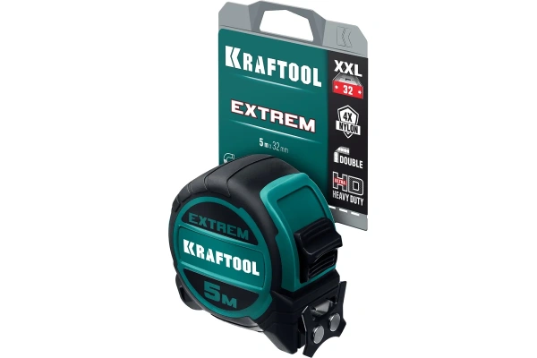 Рулетка 5м KRAFTOOL Extrem, 5 м х 32 мм арт. 34127-5