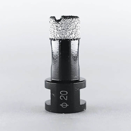 Коронка алмазная 20 мм для УШМ AGT Коронка алмазная 20 мм для УШМ AGT