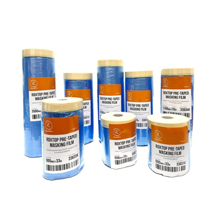 Укрывная пленка с клейкой лентой 320 см х 17м ROXTOP RoxelPRO арт. 336381