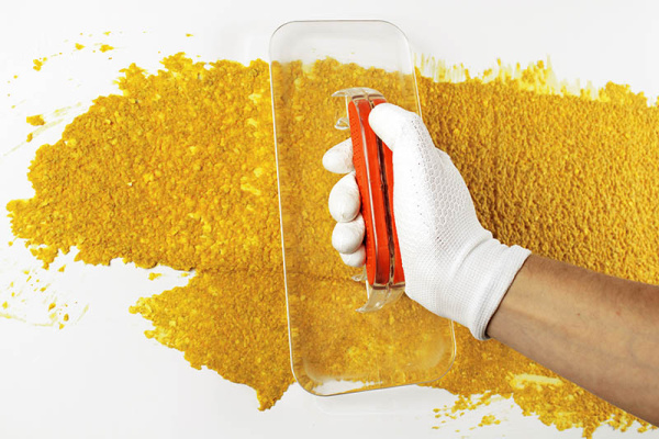 Кельма DECOR трапецевидная 280х130 мм, для мягких декоративных материалов, арт.640-280