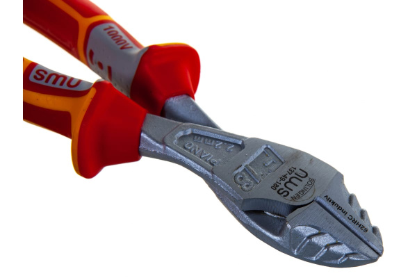 Бокорезы силовые диэлектрические 180мм 1000В VDE покрытие Crom рукоятки SoftGripp 3K NWS 137-49-VDE-