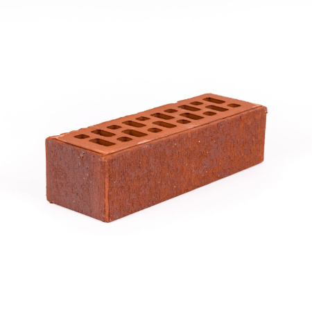 Облицовочный кирпич Тайга Вулканы пылающий камень 0,7НФ 250х65х85 мм