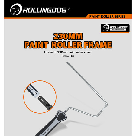 Бюгель 230мм, Ø8мм Rollingdog Paint roller frame, конус арт. 30019