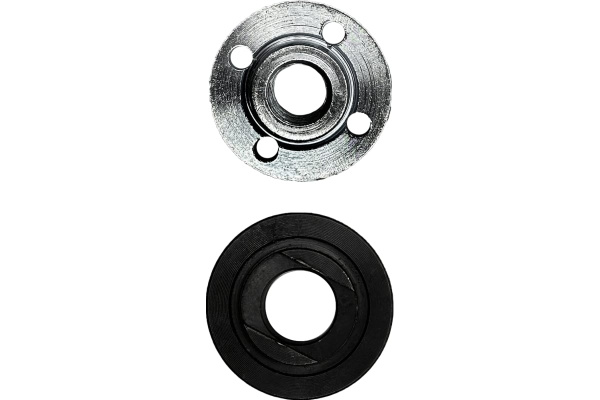 Комплект для УШМ гайка М14 с опорным фланцем VertexTools 20-40-125 Комплект для УШМ гайка М14 с опорным фланцем VertexTools 20-40-125