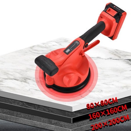 Виброприсоска для укладки и осаживания плитки Vibro PRO-MAX DLT, 50кг/180кг арт.1549