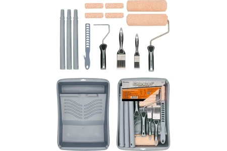 Набор малярный Rollingdog SUPER-MICRO (15 предметов) арт. 70187