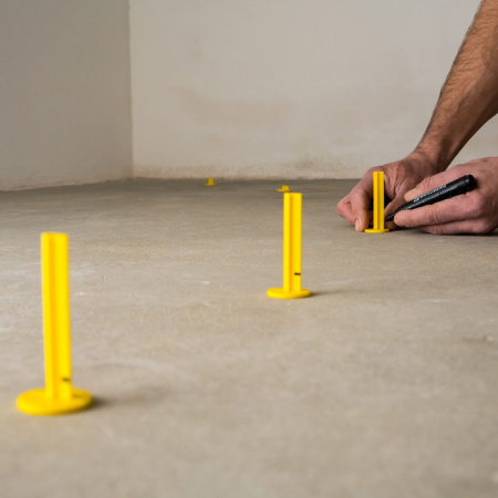 Маяк для наливного пола 70мм 3D KRESTIKI, уп.20шт.