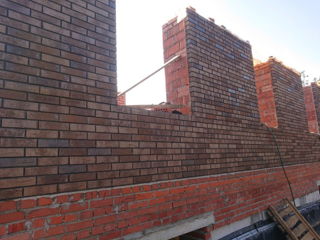 Печной кирпич Кёнигштайн Мангейм Сепия R60 250х65х120 мм