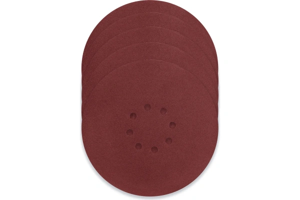 Шлифовальный круг P60 VertexTools 225мм 8 отверстий уп.5шт. 120225-060