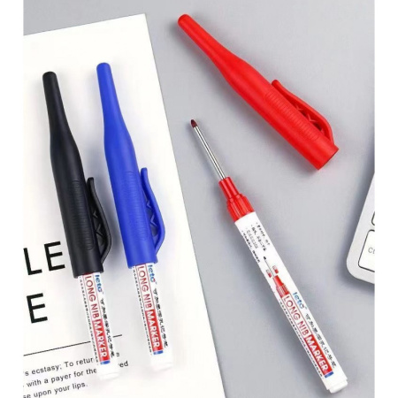 Набор строительных маркеров для глубоких отверстий, до 30мм, 1645