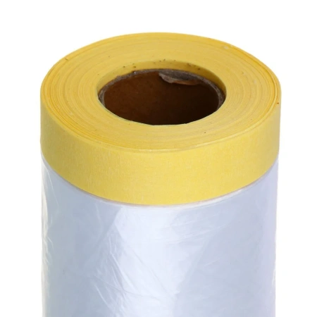 Пленка малярная с синей малярной лентой HOWARD FB 3500мм х 20м арт. 7081