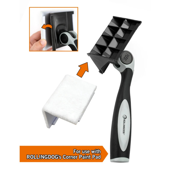 Набор сменных подушек к аппликатору Rollingdog PRO-ANGLE 6*9 см, микрофибра (2шт.) арт.90196