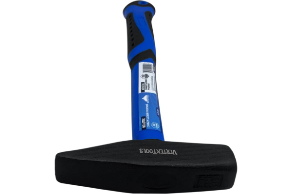 Молоток слесарный 100г рукоятка фибергласовая обрезиненная VertexTools 10-20-100