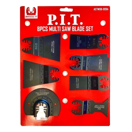 Набор насадок для МФИ P.I.T. 8шт, ACTW08-008A