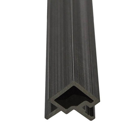 Угловой профиль CM Wall, Black wood (Черное дерево), 49x56x3000мм