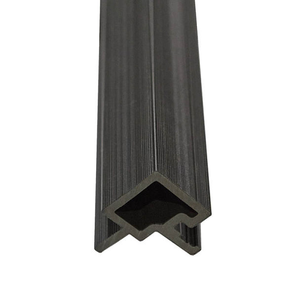 Угловой профиль CM Wall, Black wood (Черное дерево), 49x56x3000мм