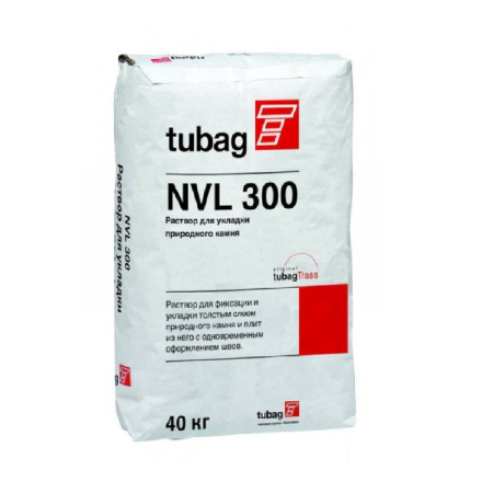 NVL 300-ba серый, Клей-затирка для природного камня, quick-mix, 40 кг арт.72884
