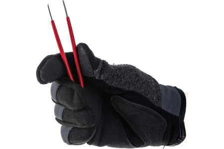 Пинцет для электроники прямой 145мм изолированный NWS 027EP-145